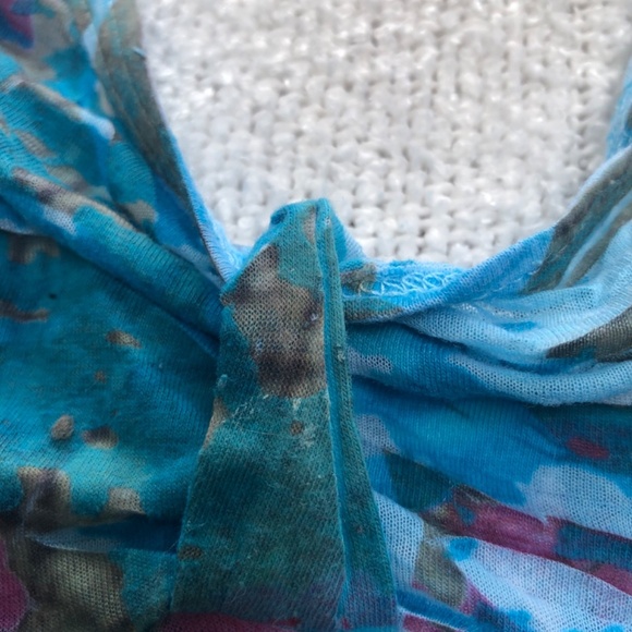 Kismet exsmall summer top, multicolour spaghetti strap top, like new - Picture 3 of 6